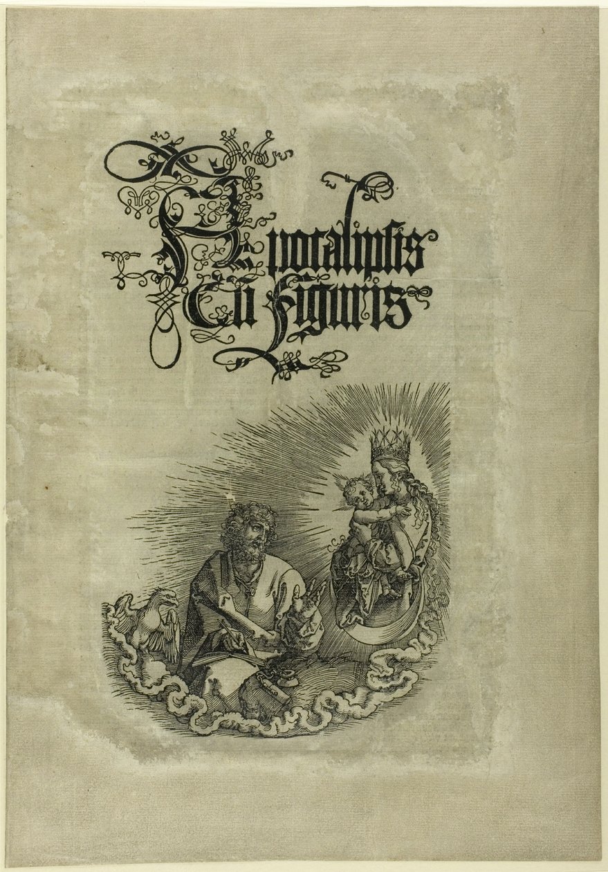 The Virgin Appearing to St. John, from The Apocalypse by Albrecht Dürer