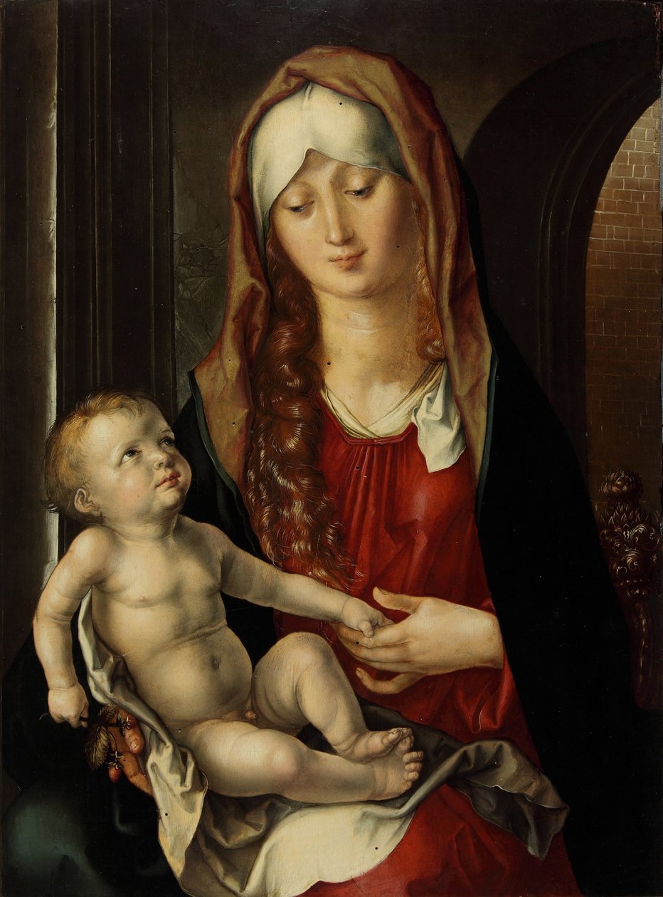 The Virgin and Child Madonna del Patrocinio by Albrecht Dürer