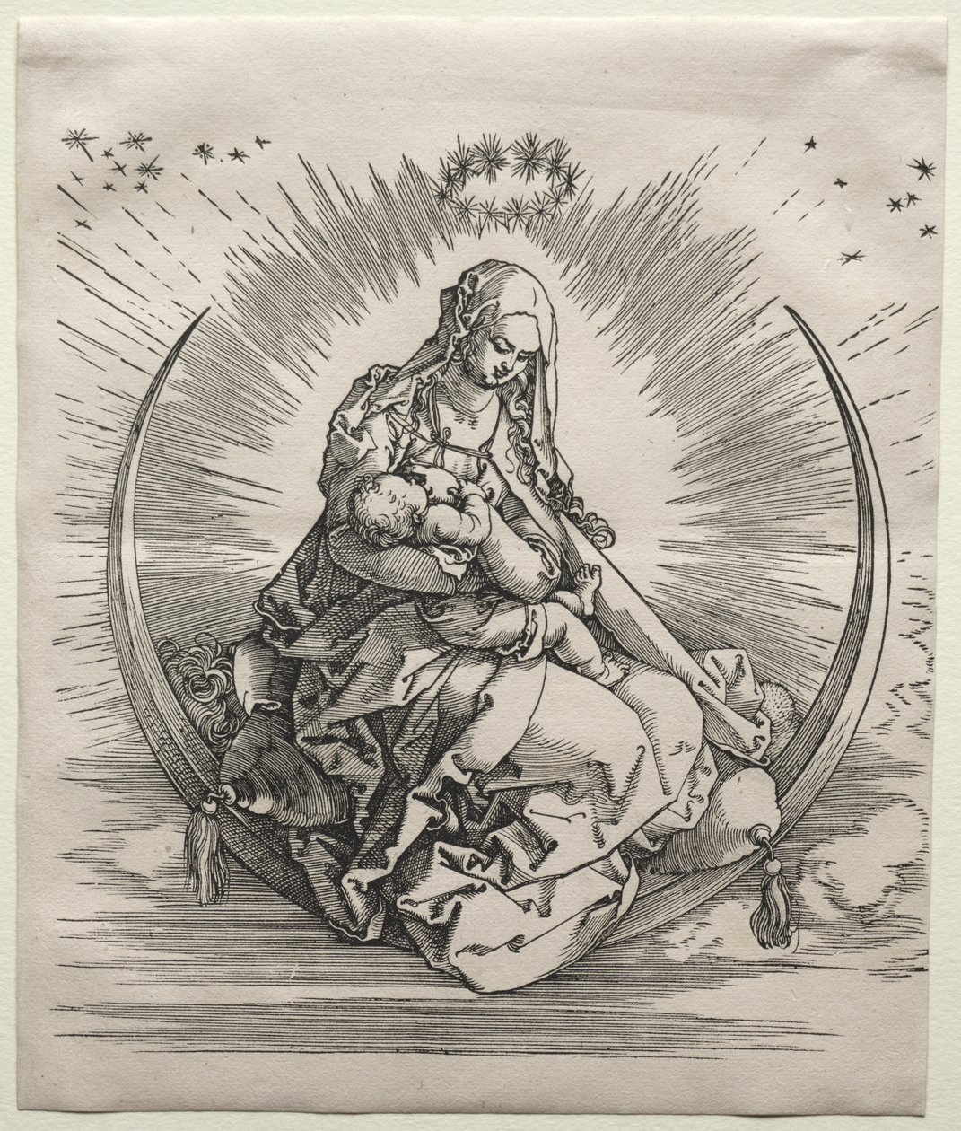 The Virgin on a Crescent by Albrecht Dürer