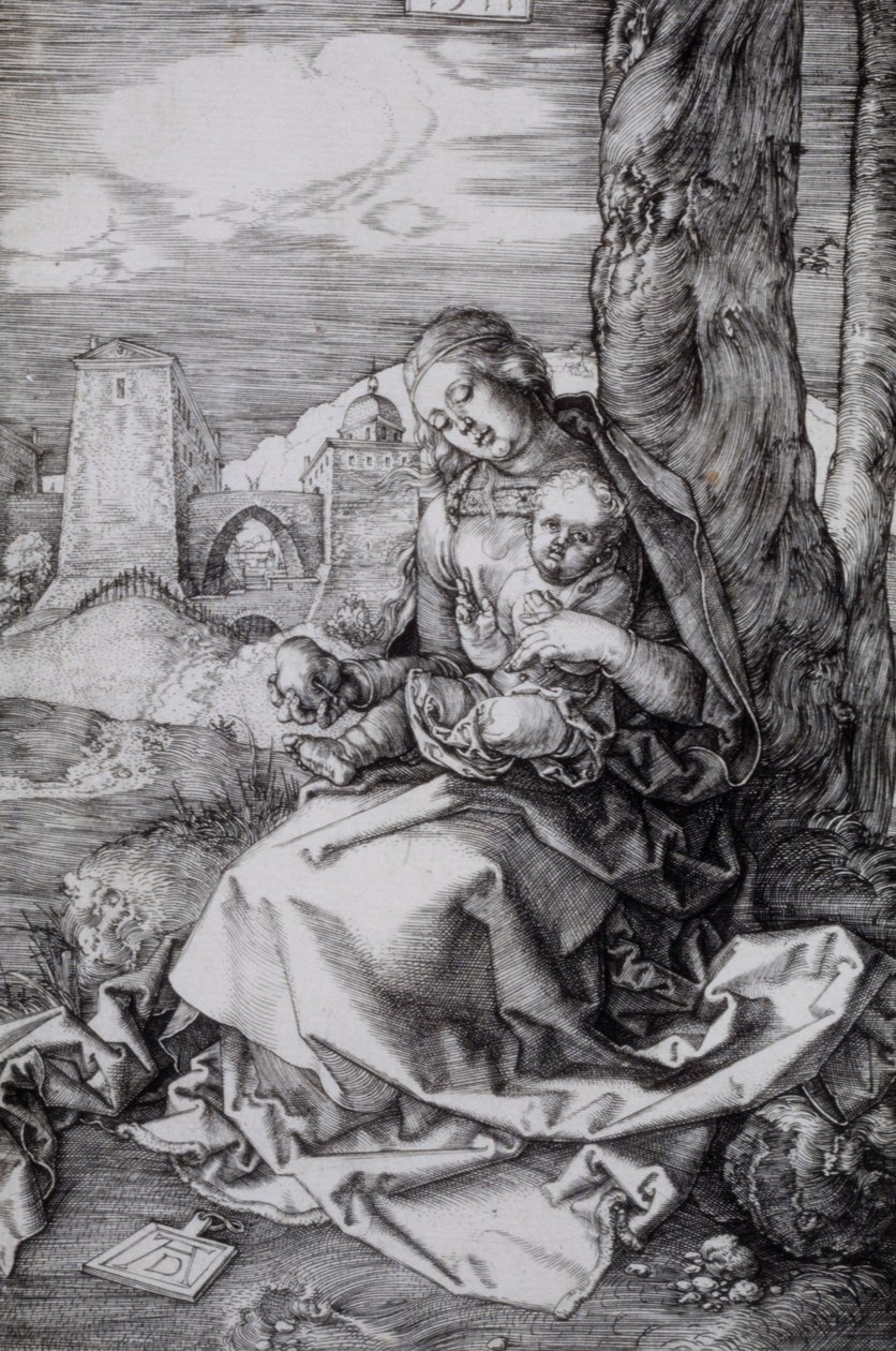 The Virgin with the Pear by Albrecht Dürer