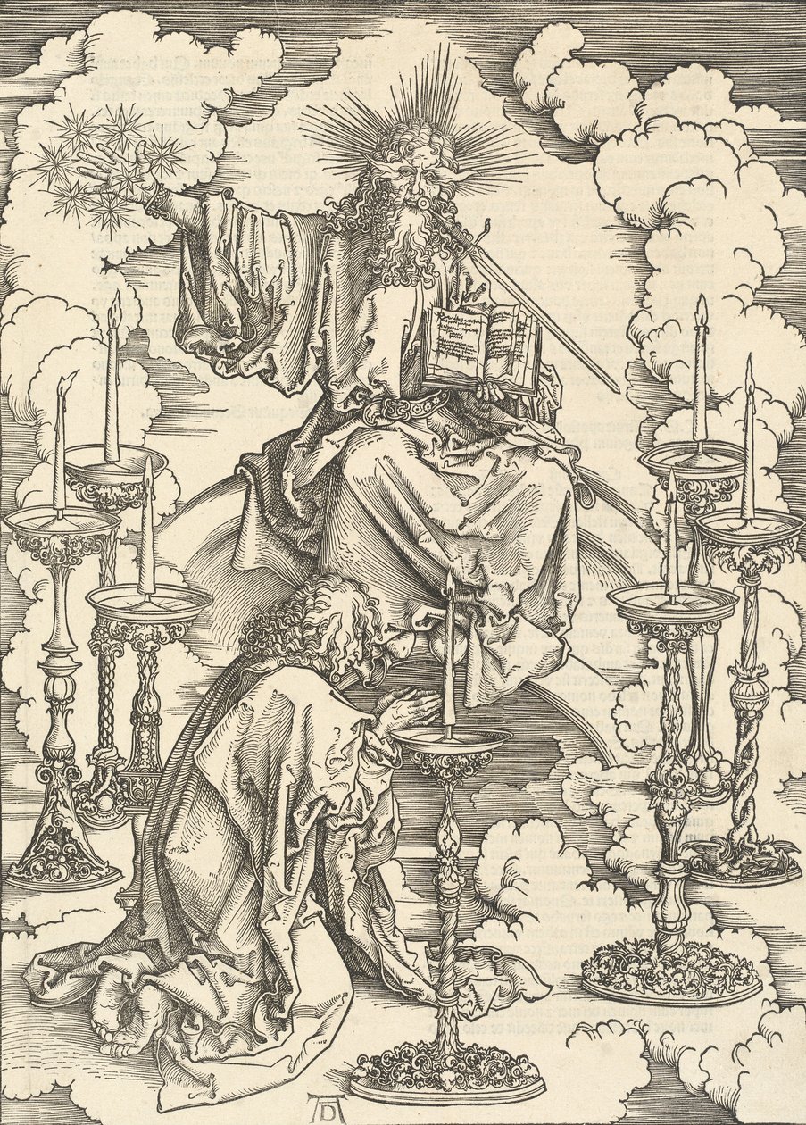The Vision of the Seven Candlesticks by Albrecht Dürer