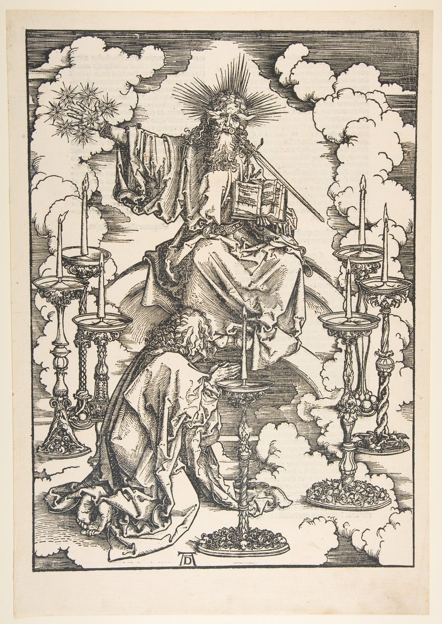 The Vision of the Seven Candlesticks, from The Apocalypse by Albrecht Dürer