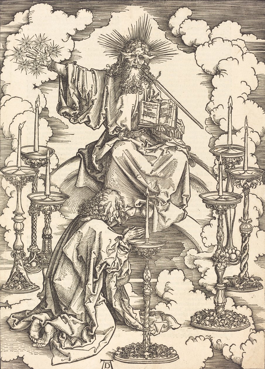 The Vision of the Seven Candlesticks by Albrecht Dürer