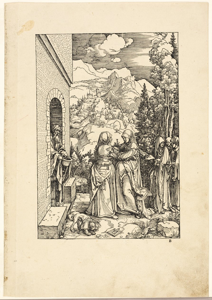 The Visitation by Albrecht Dürer