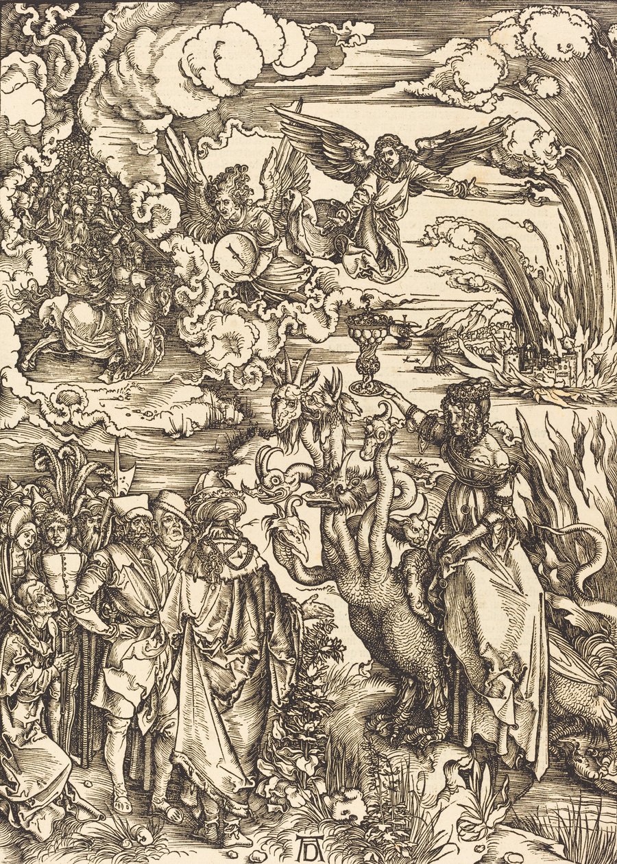 The Whore of Babylon by Albrecht Dürer
