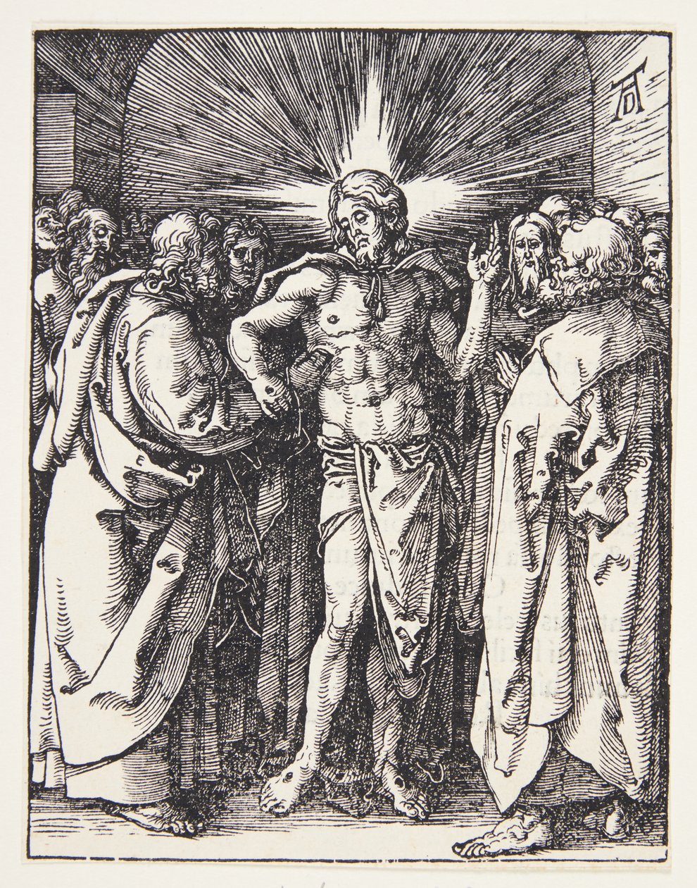 The Doubting Thomas by Albrecht Dürer