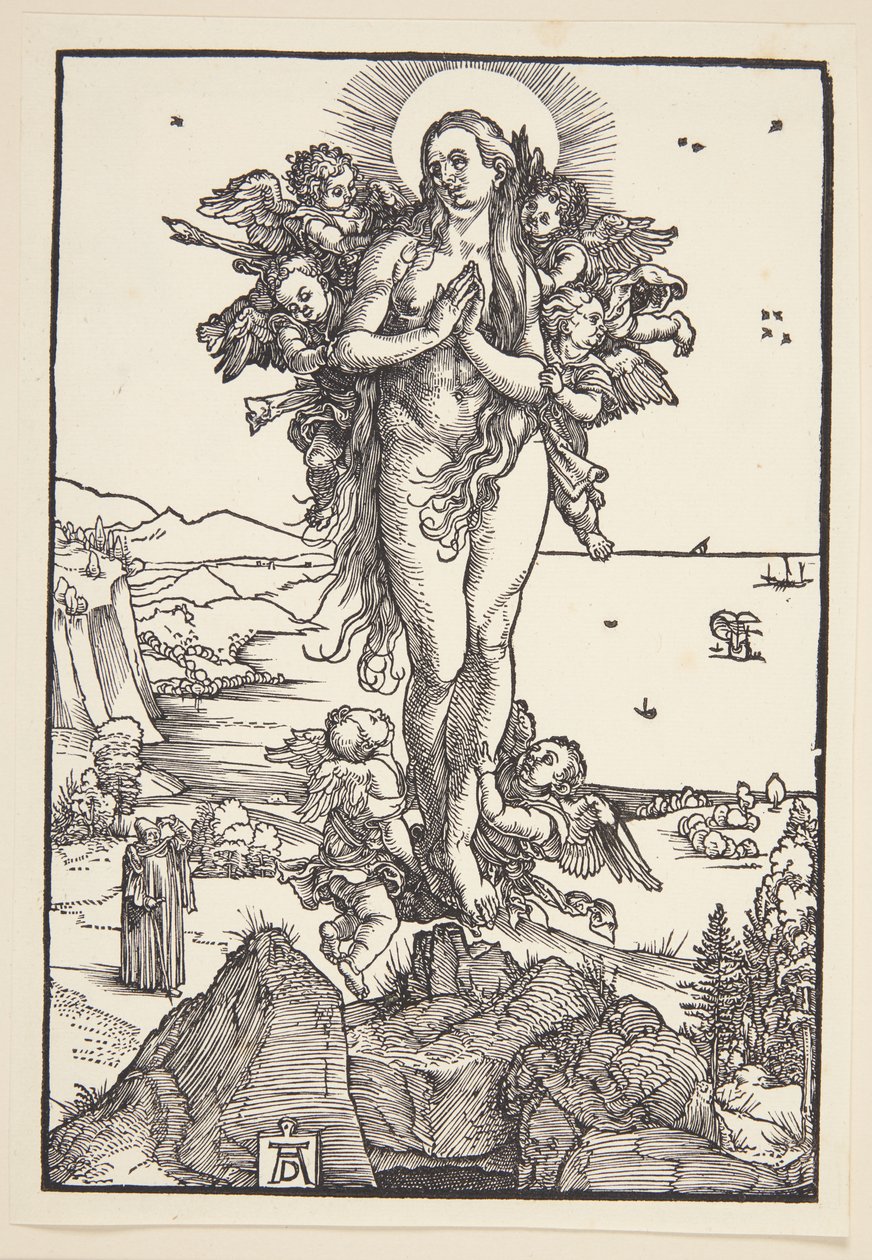 The Elevation of St. Mary Magdalene by Albrecht Dürer