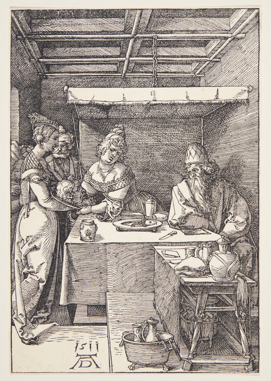 The Head of St. John the Baptist Brought to Herodias by Albrecht Dürer