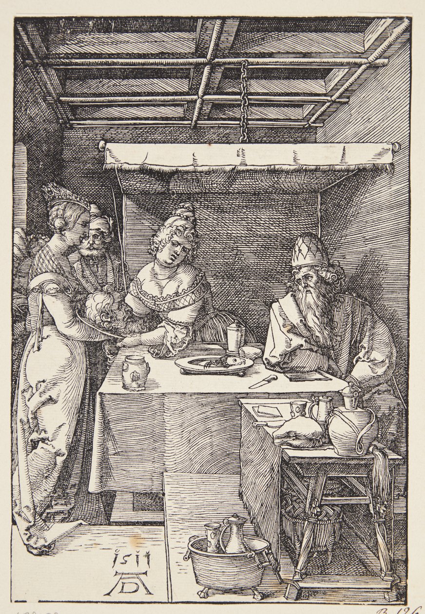 The Head of St. John the Baptist Brought to Herodias by Albrecht Dürer