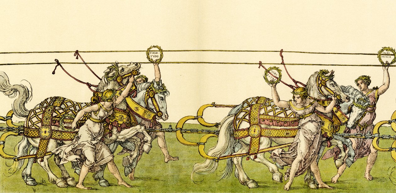 The Triumphal Chariot by Albrecht Dürer