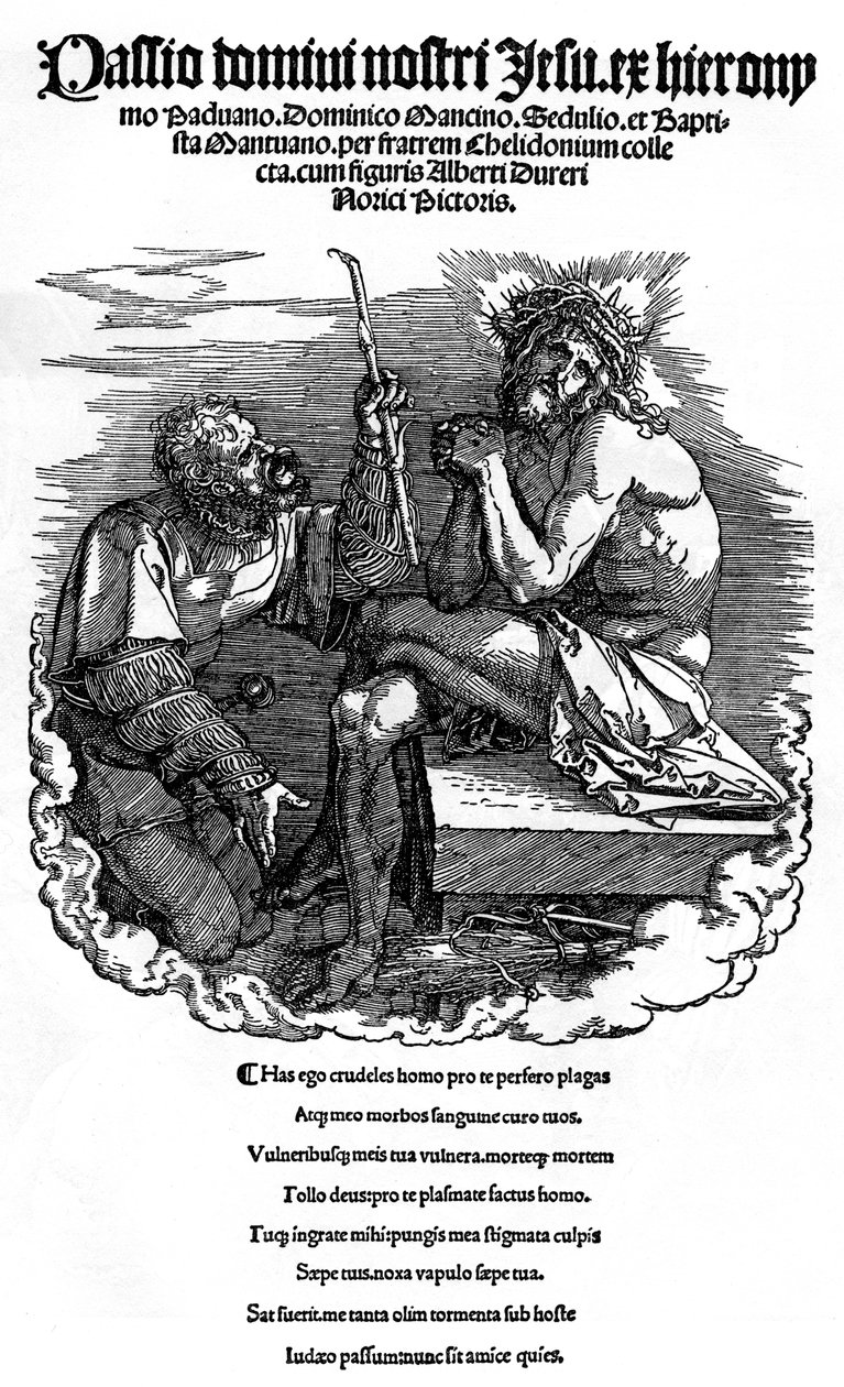 Title Page to the Series The Great Passion, 1510, 1936 by Albrecht Dürer
