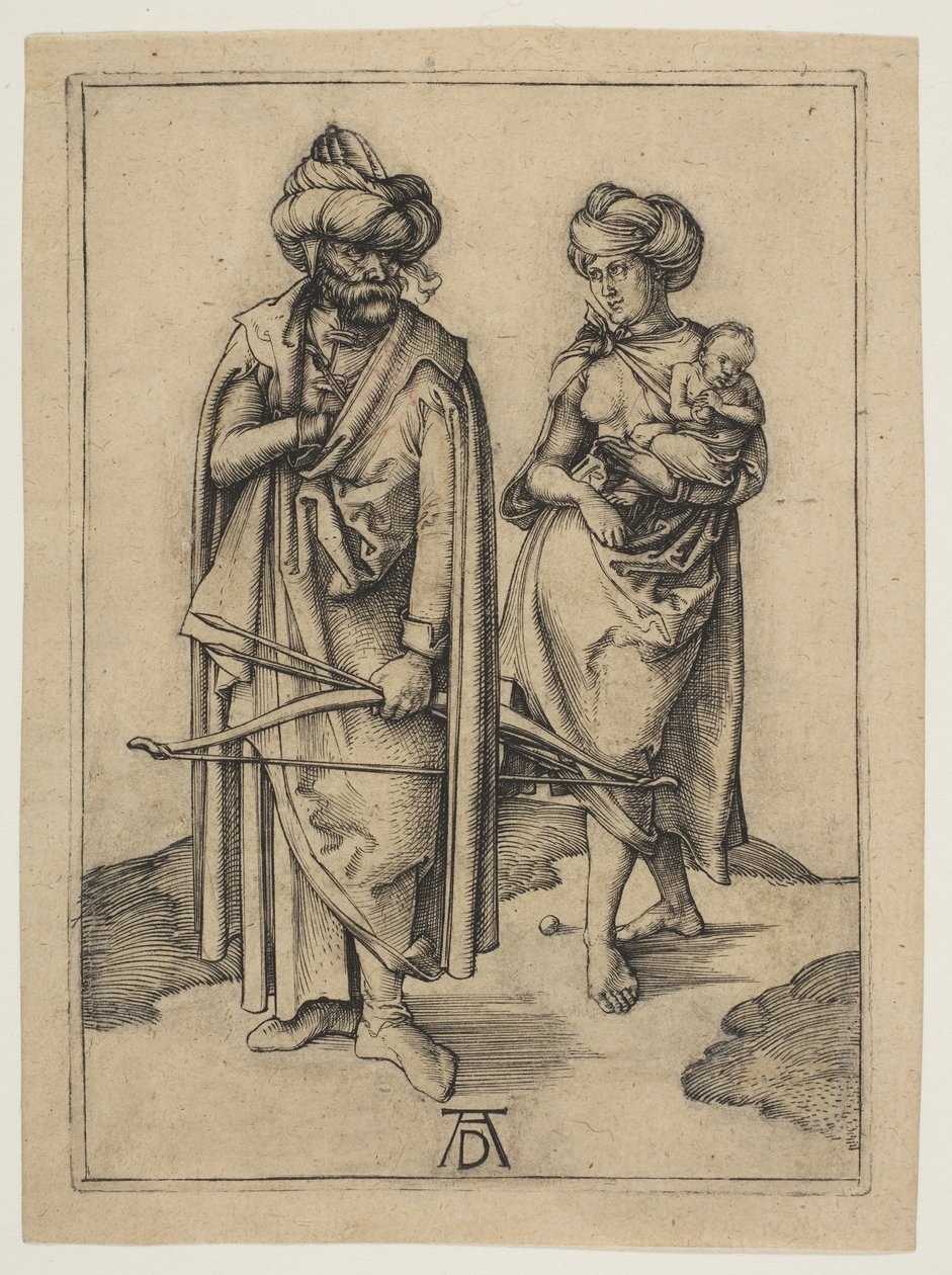Turkish Family by Albrecht Dürer