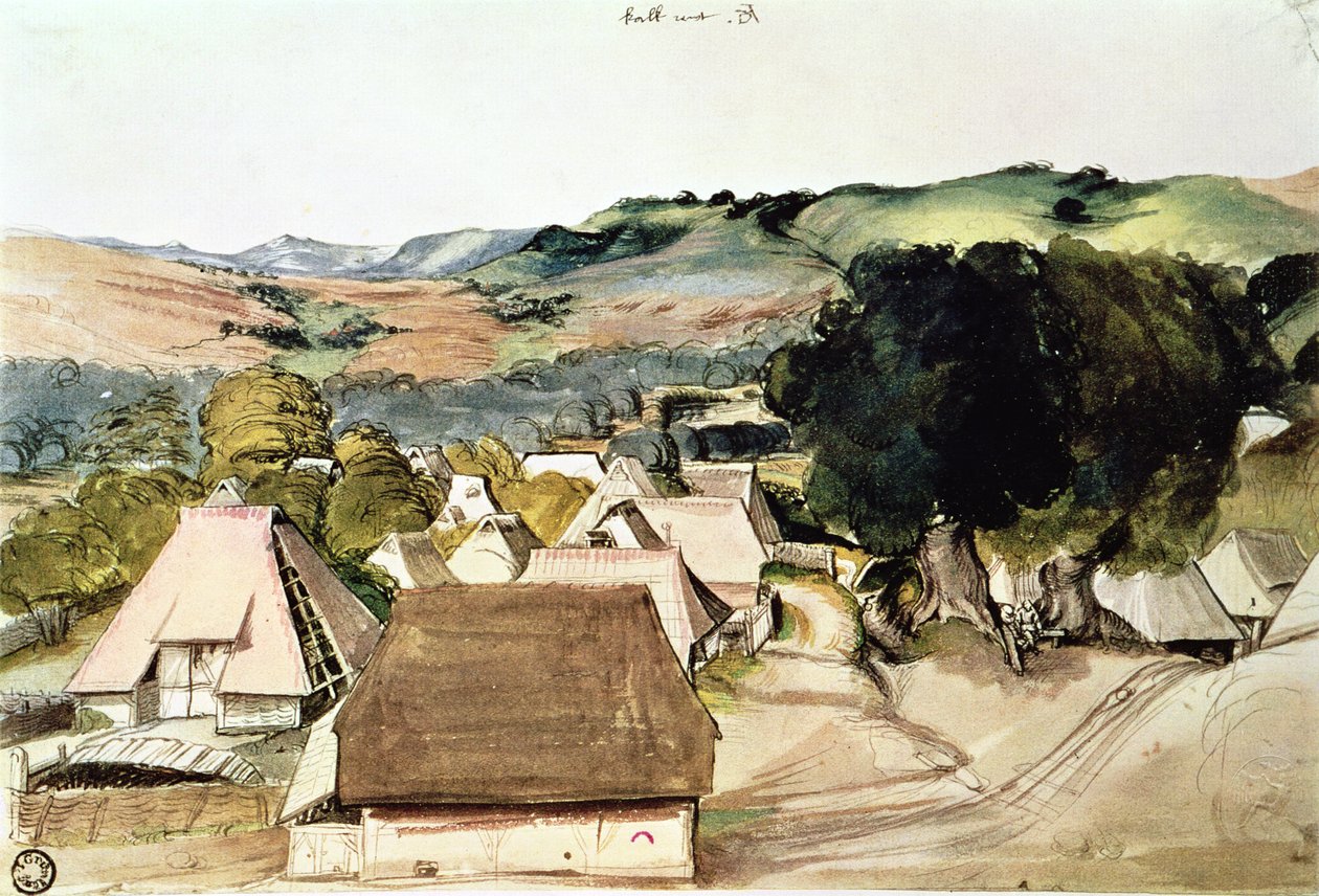 View of Kachreuth, near Nuremberg, 1511 by Albrecht Dürer