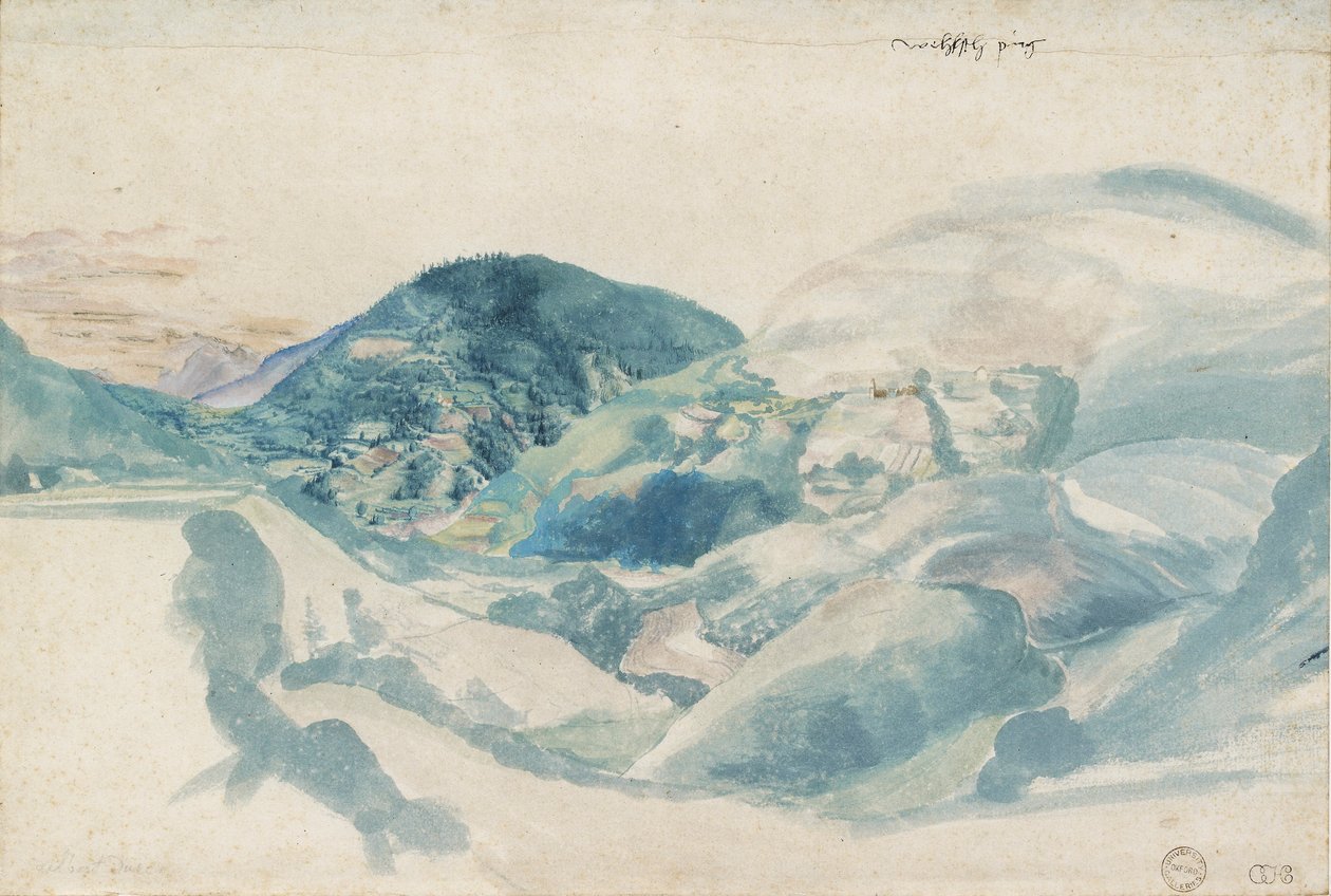 View of the Val de Cembra, c1500-1528 by Albrecht Dürer