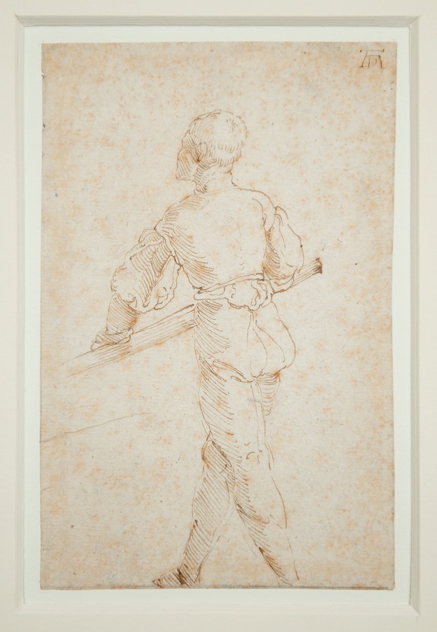 A Man with an Oar by Albrecht Dürer