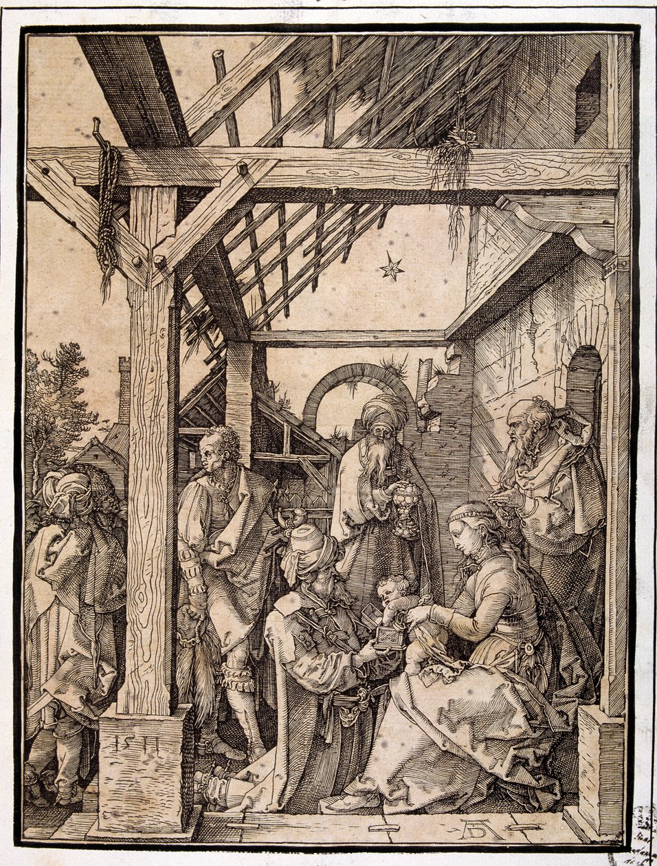 Adoration of the Magi by Albrecht Dürer or Duerer