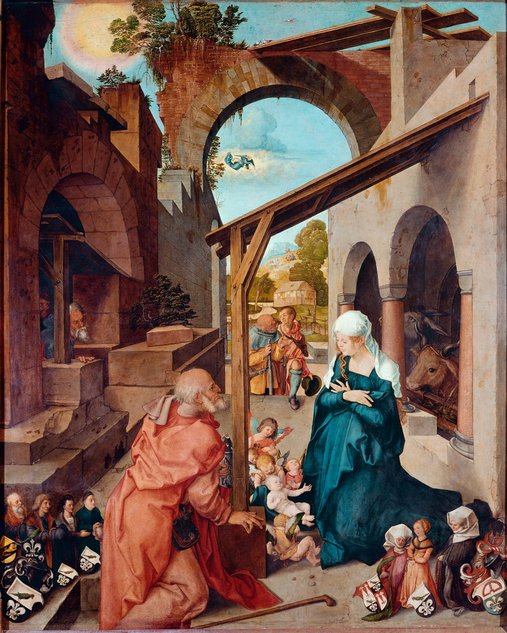 Paumgartner Altarpiece: Nativity by Albrecht Dürer