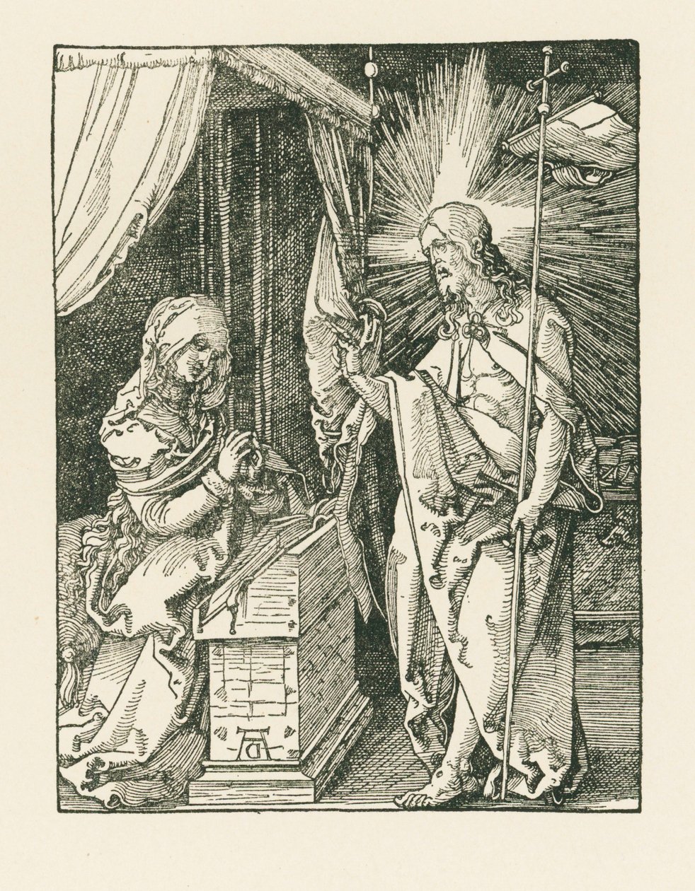 Christ Appearing to His Mother by Albrecht Dürer or Duerer