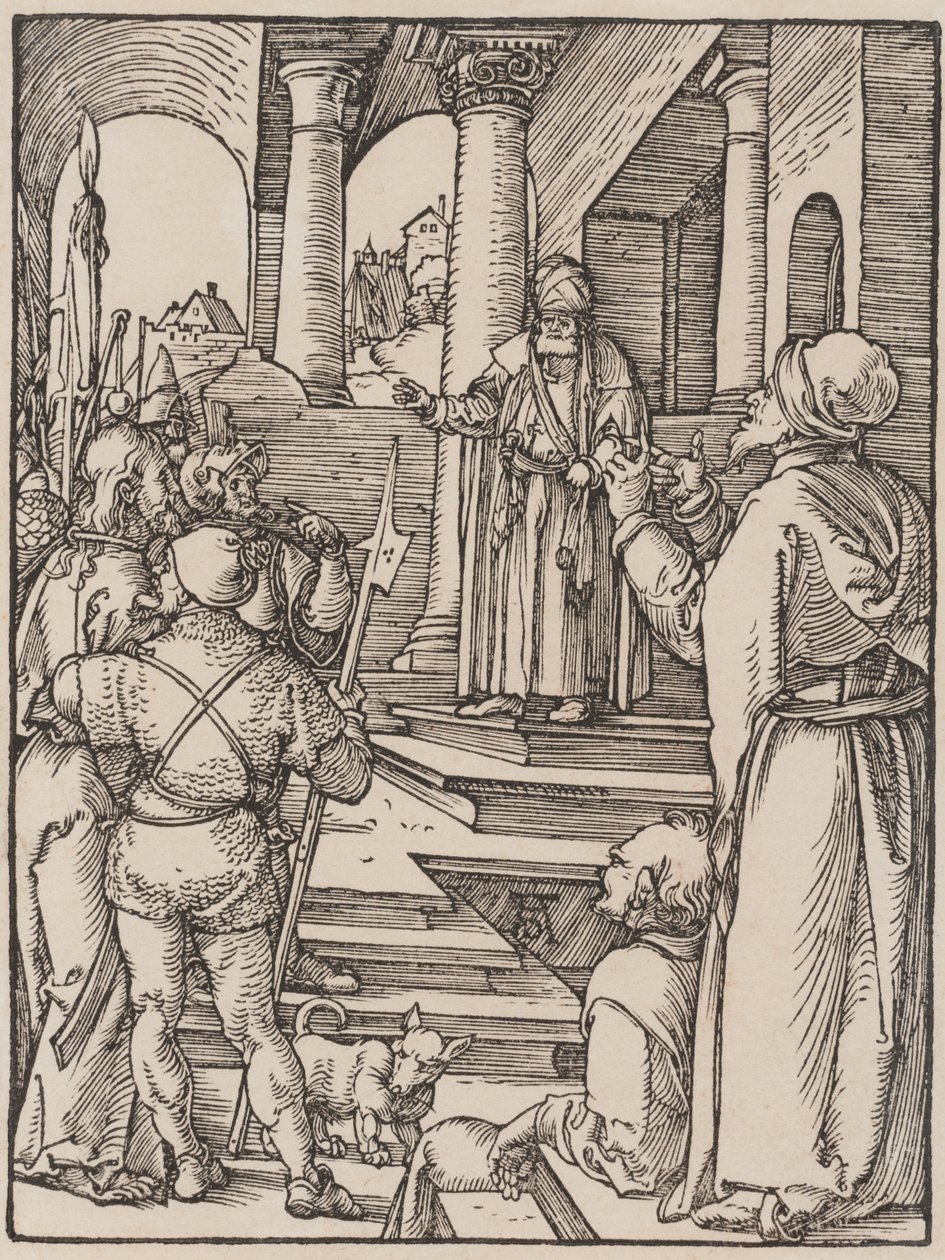 Christ before Annas by Albrecht Dürer