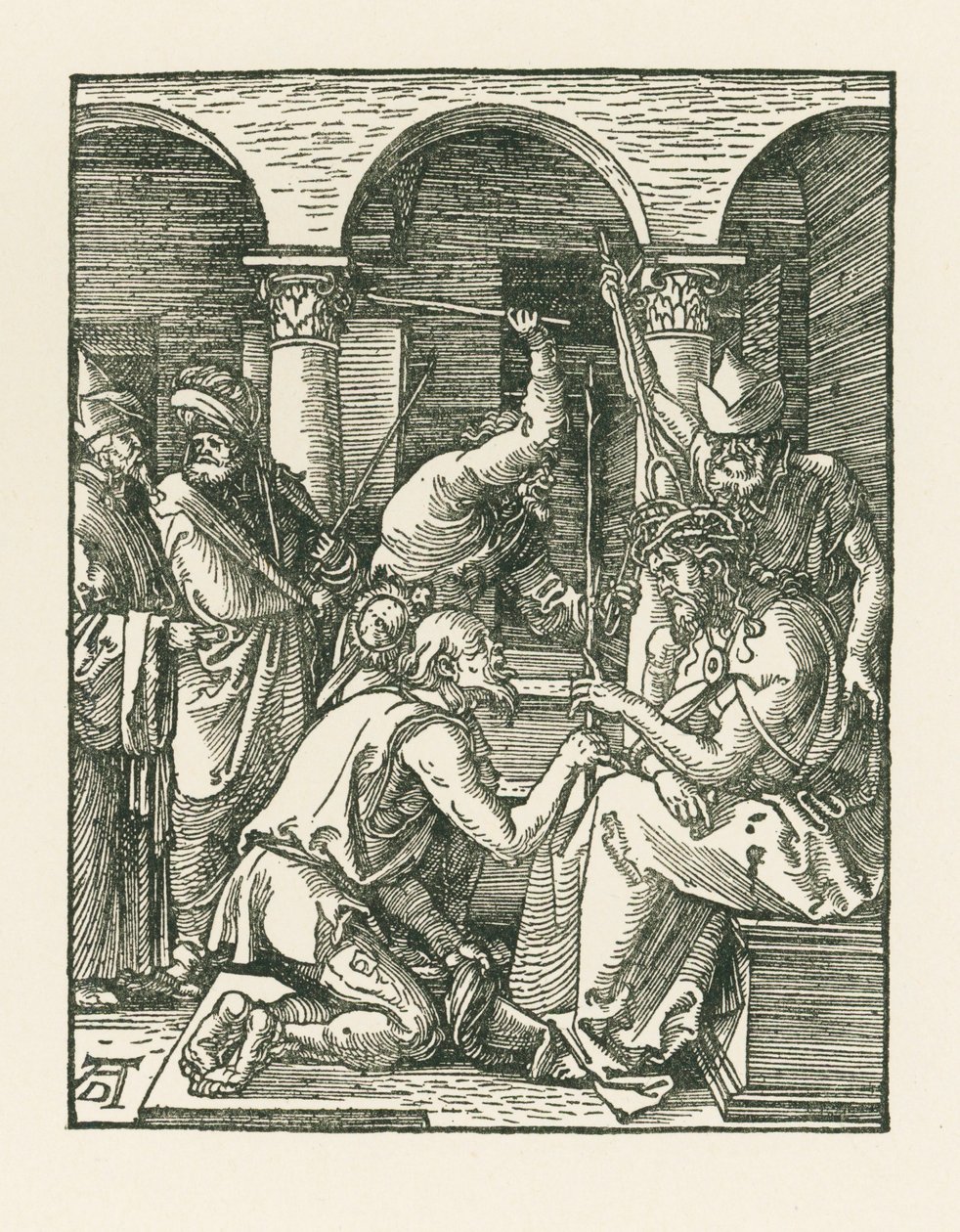 Christ Being Crowned with Thorns, c.1509 by Albrecht Dürer or Duerer