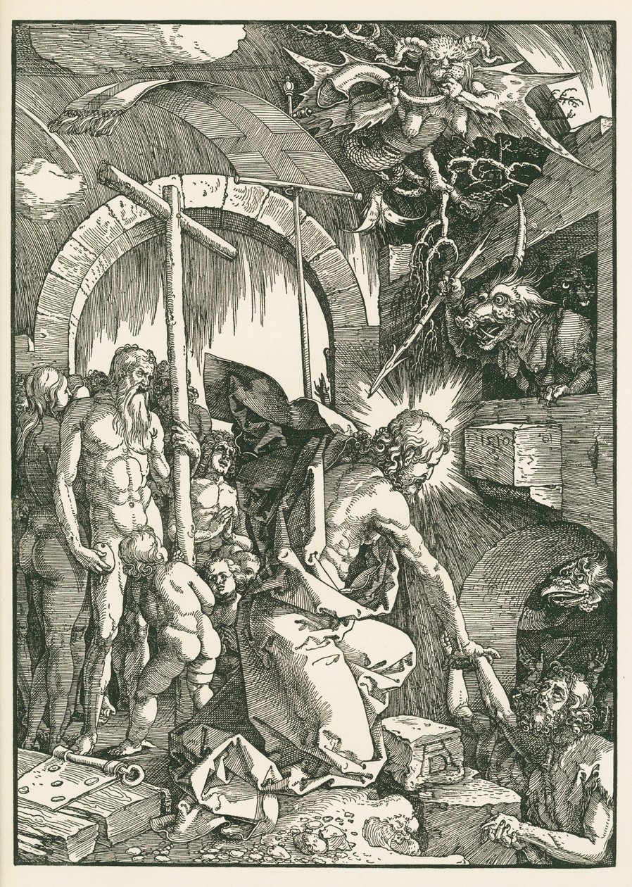 Christ in Limbo by Albrecht Dürer or Duerer