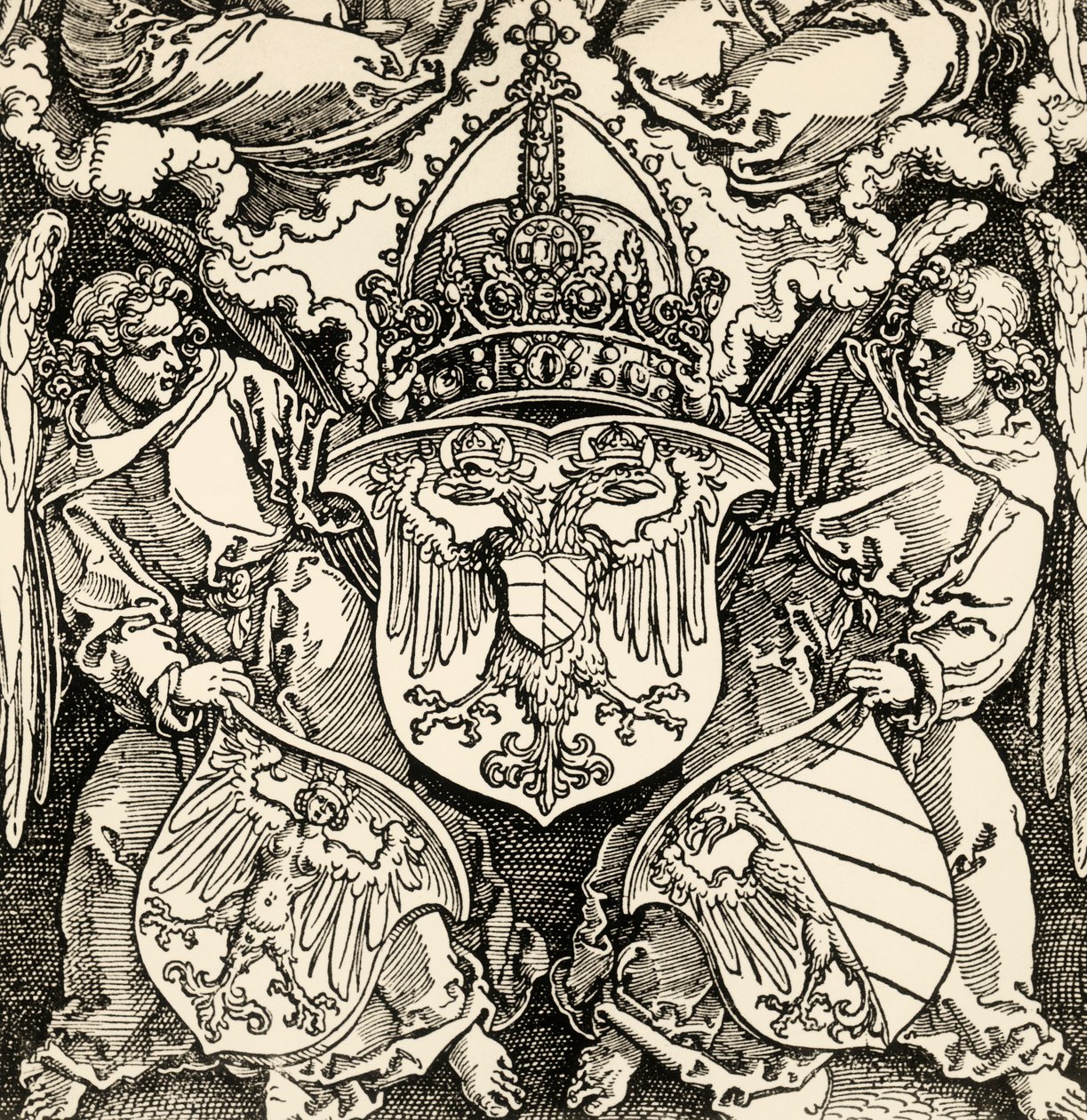 Coat of Arms of the Germanic Empire, Germany by Albrecht Dürer