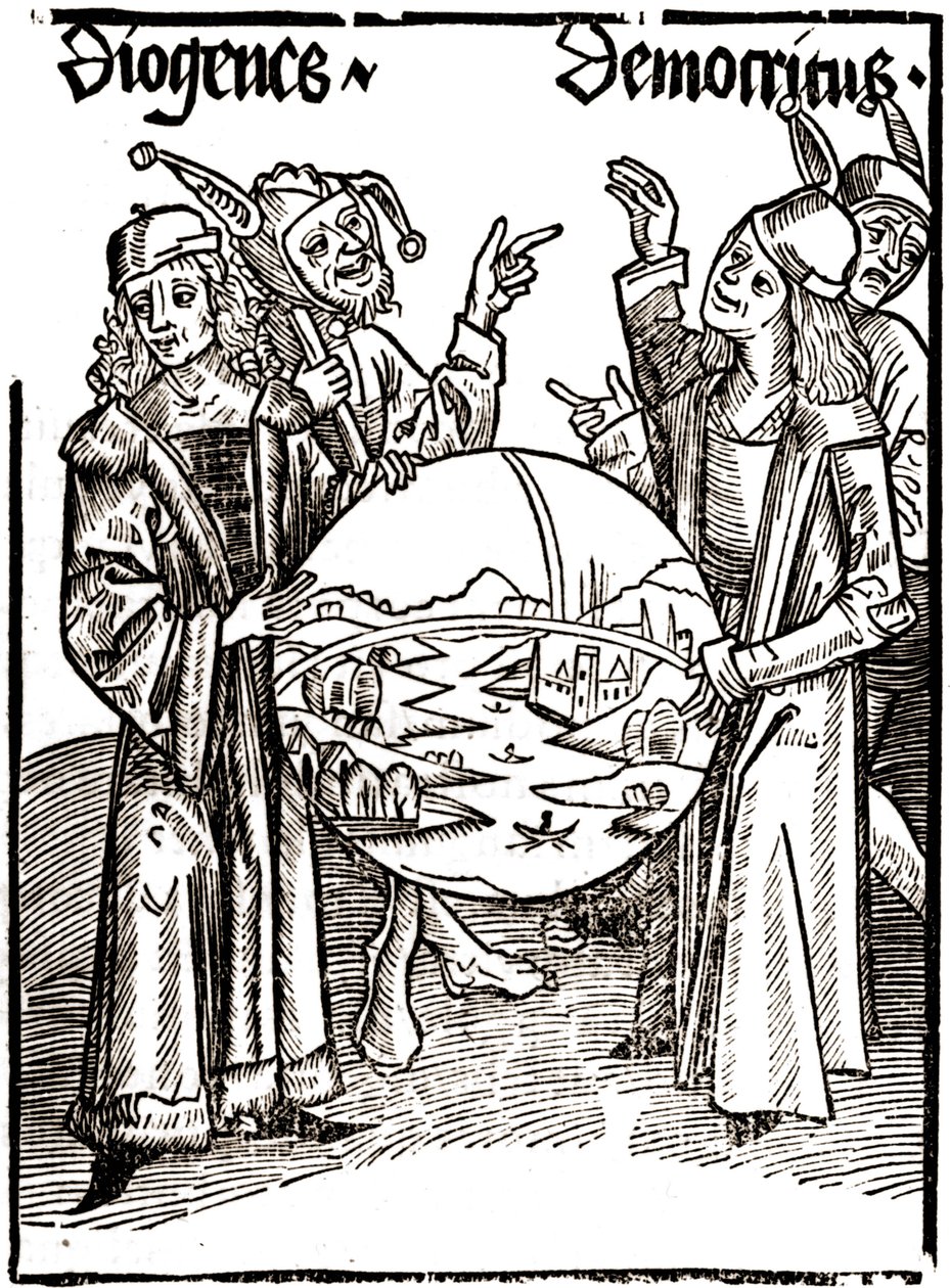 Diogenes and Democritus - in 