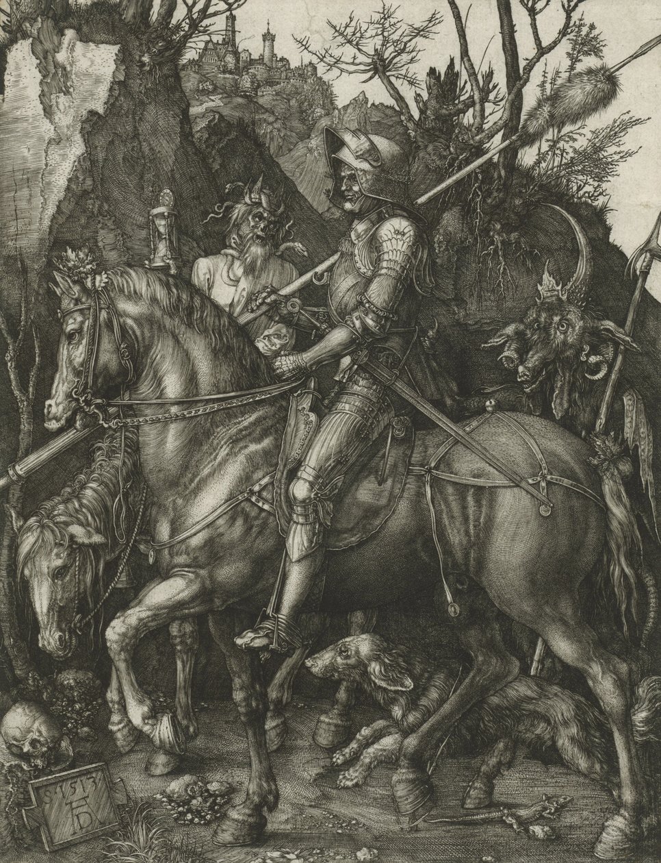 Knight, Death, and the Devil by Albrecht Dürer