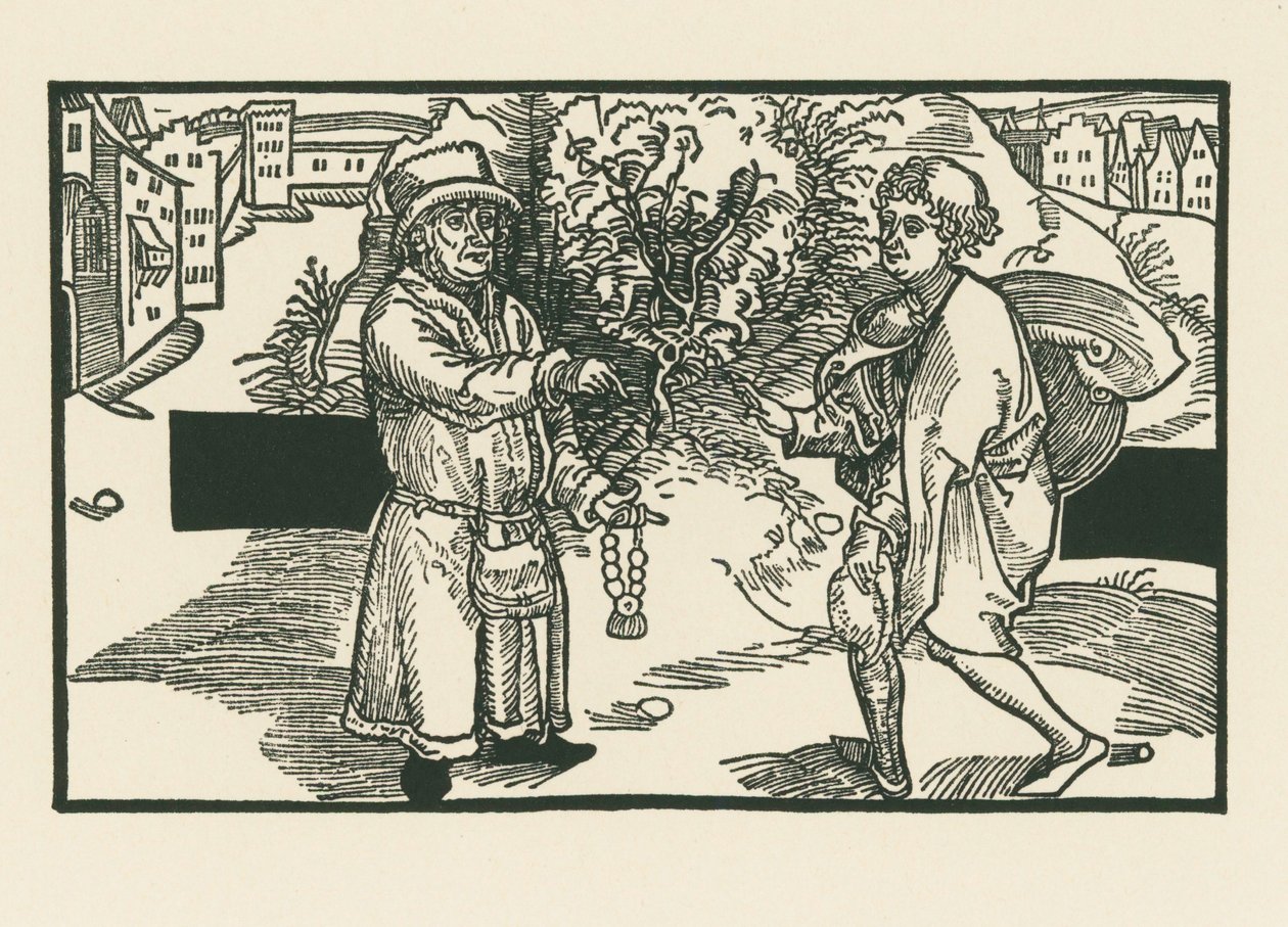 Laches and Parmeno, c.1492-93 by Albrecht Dürer or Duerer