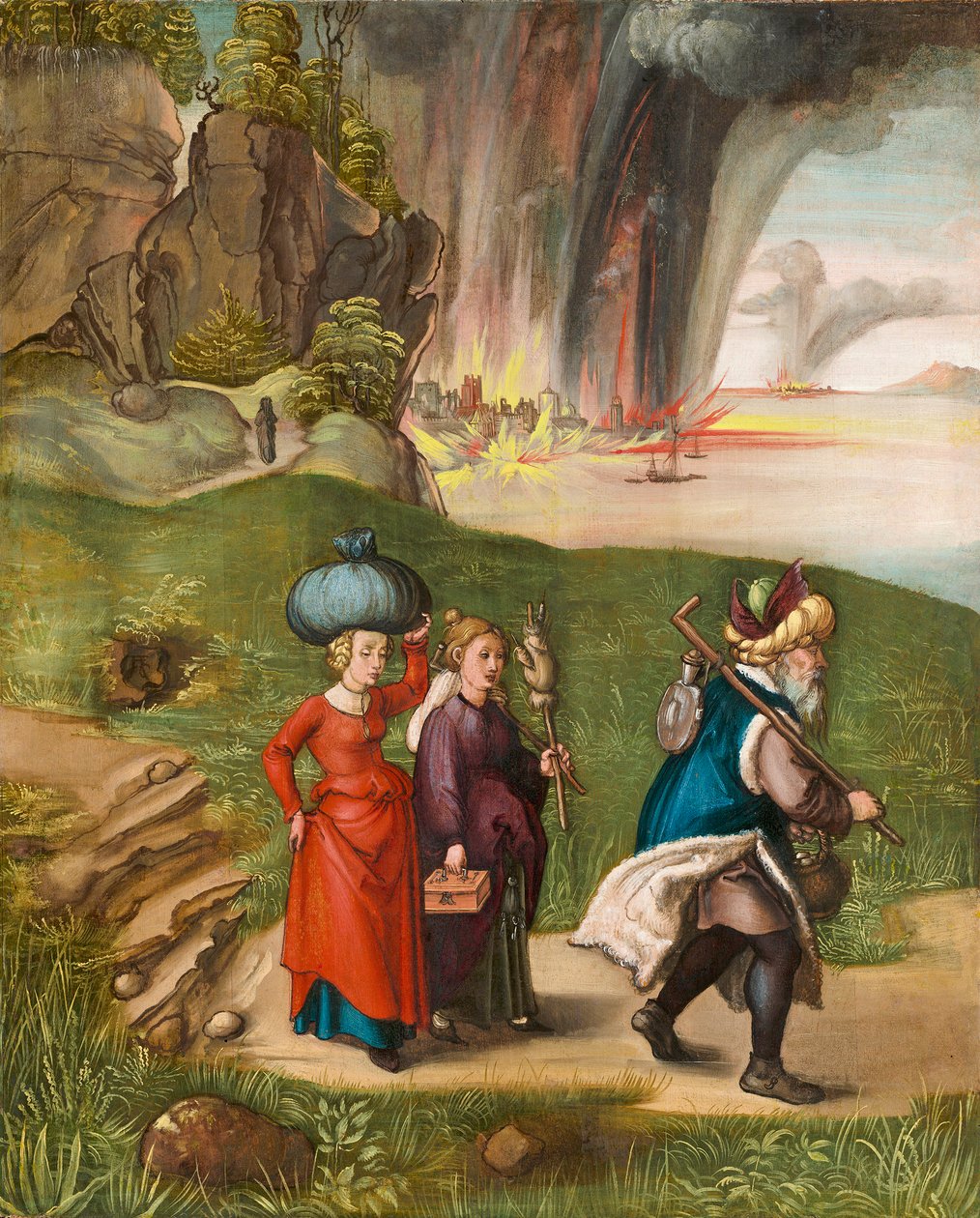 Lot and His Daughters by Albrecht Dürer