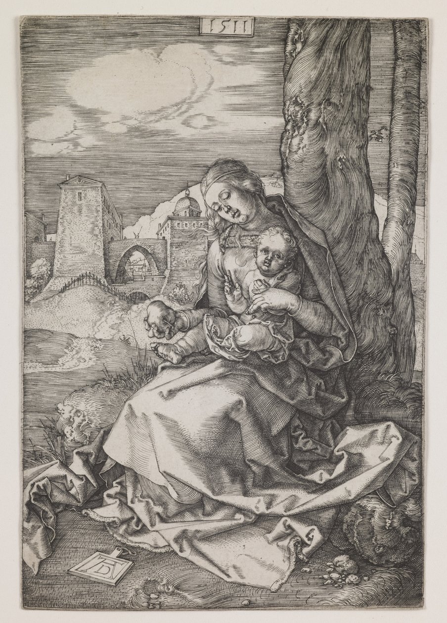 Madonna with the Pear by Albrecht Dürer or Duerer
