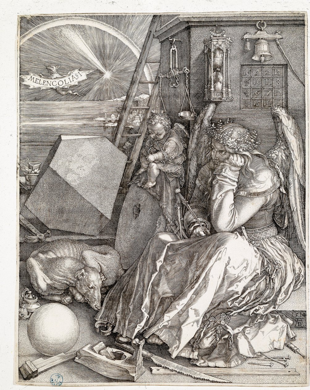 Melancholia I by Albrecht Dürer
