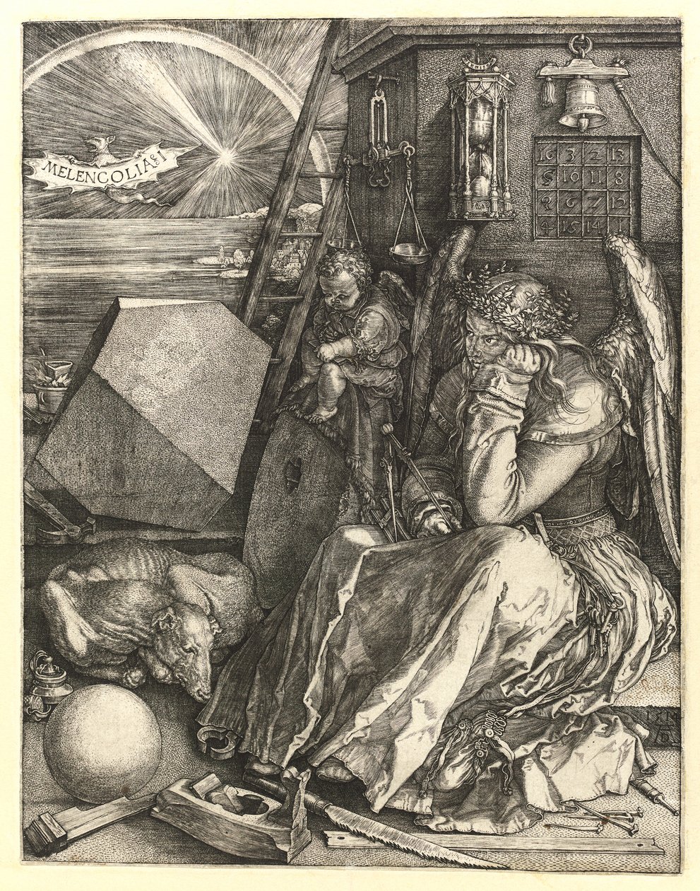 Melancholia I by Albrecht Dürer