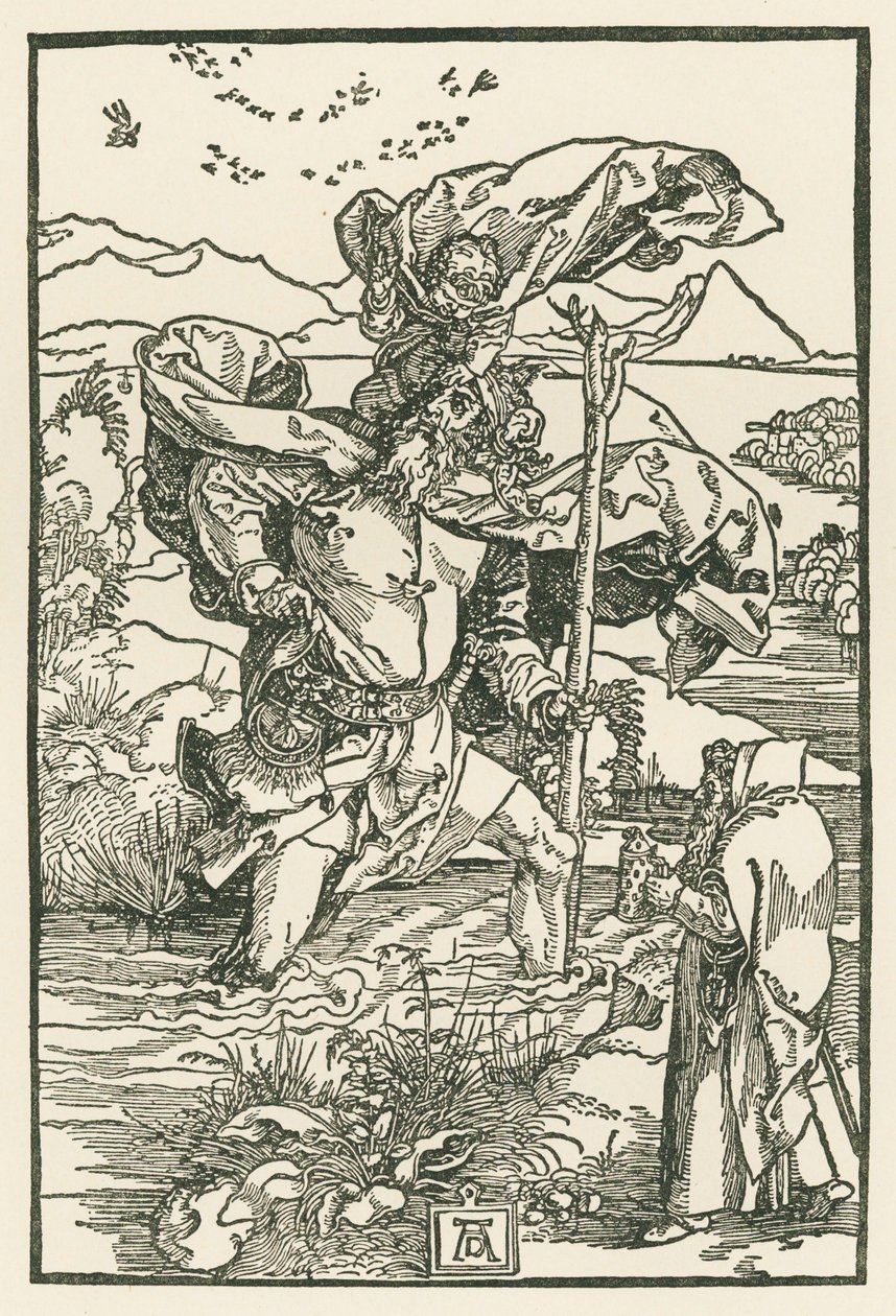 Saint Christopher by Albrecht Dürer or Duerer