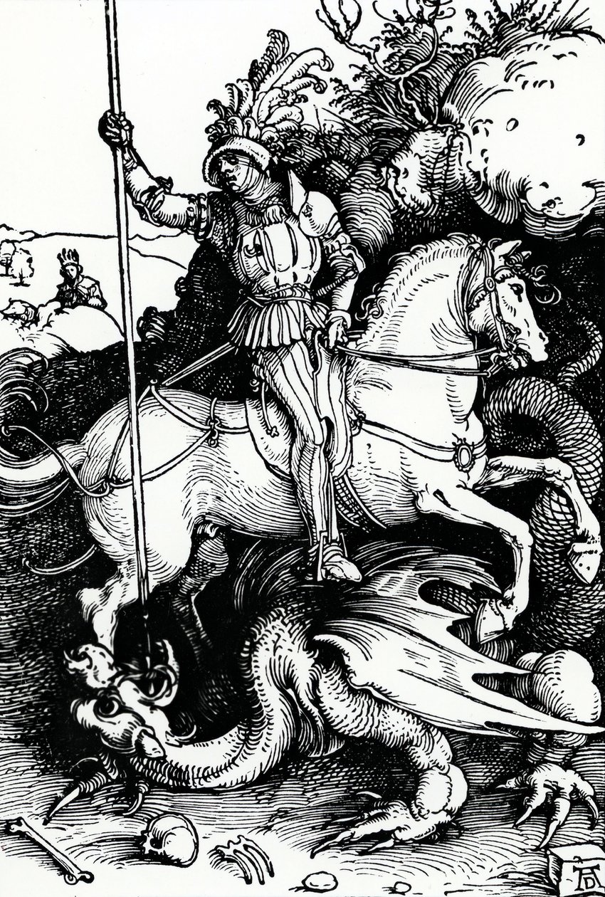 St. George and the Dragon by Albrecht Dürer