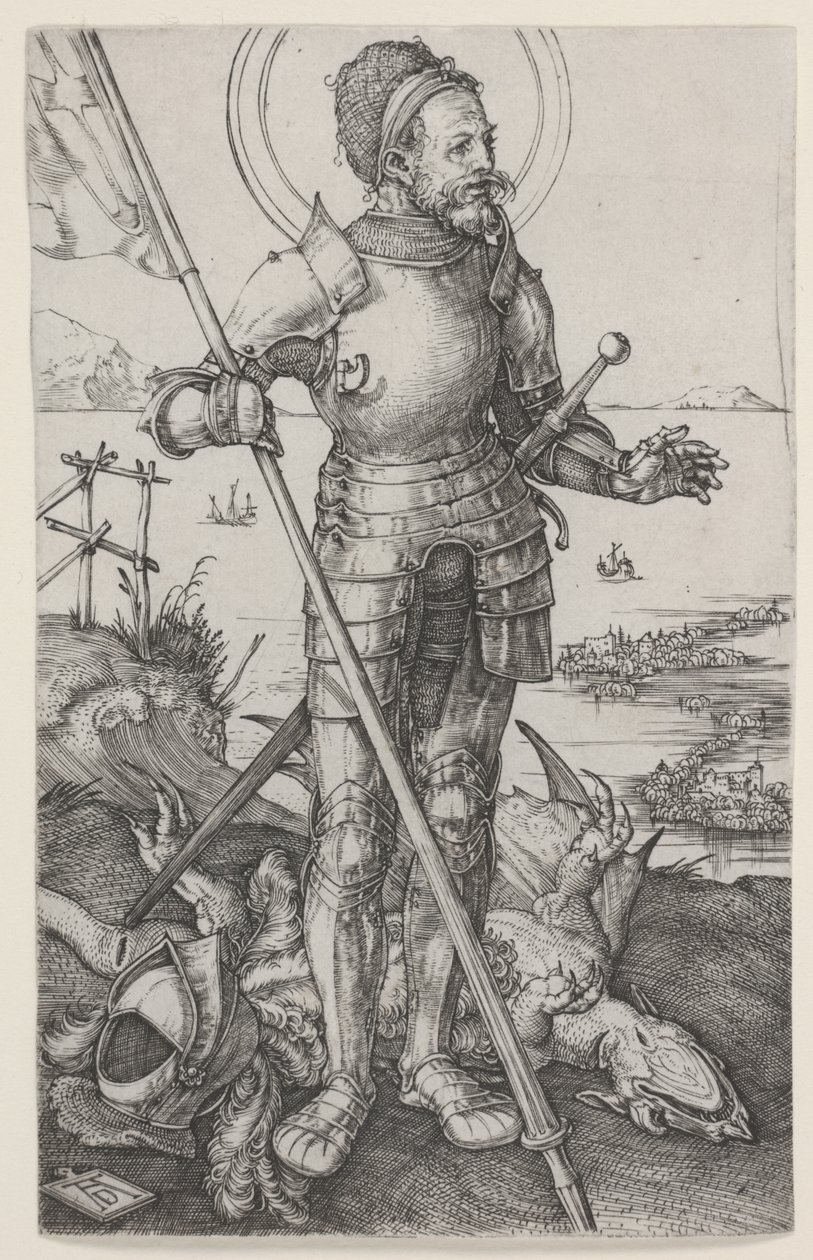 St. George on Foot by Albrecht Dürer