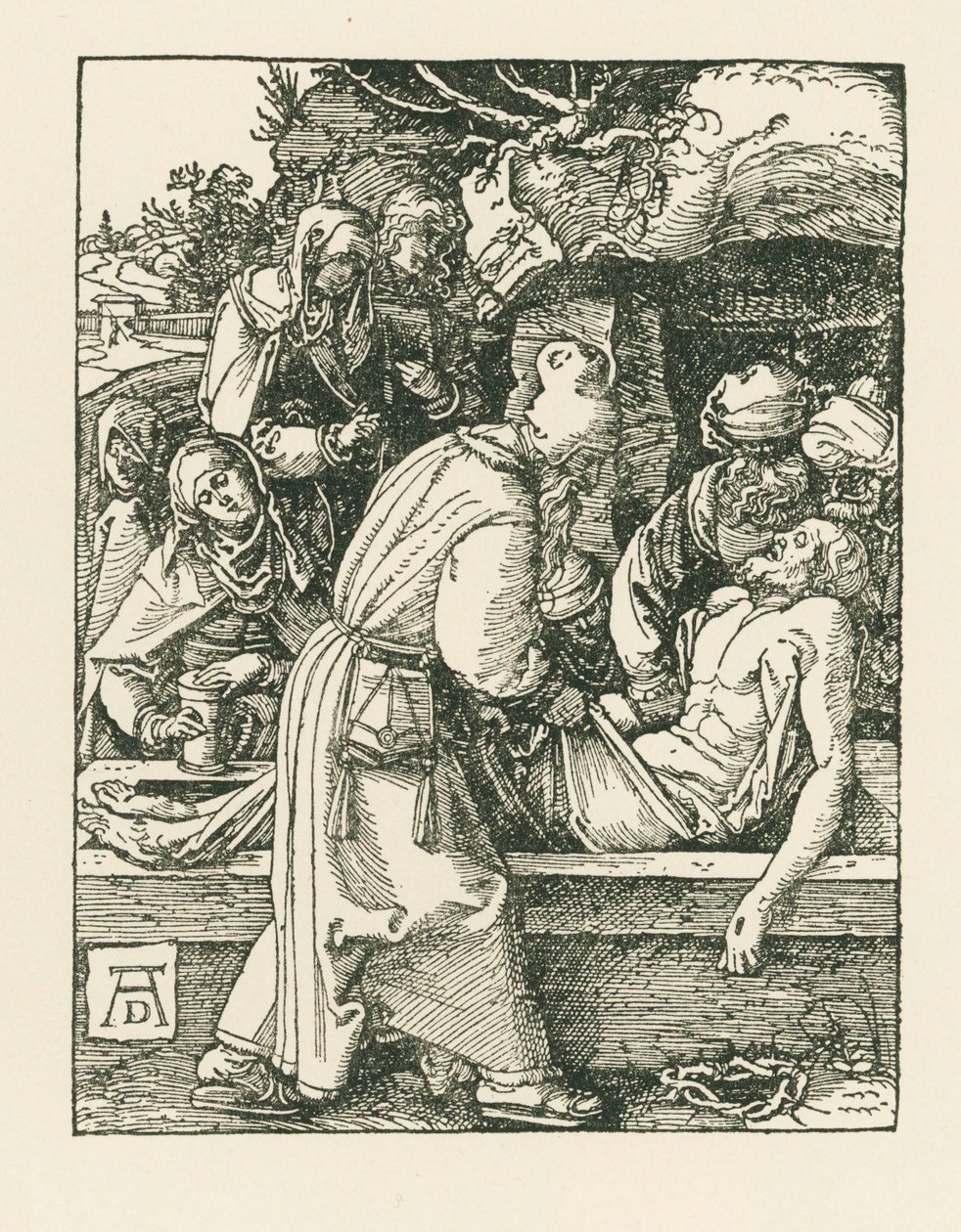 The Entombment by Albrecht Dürer or Duerer