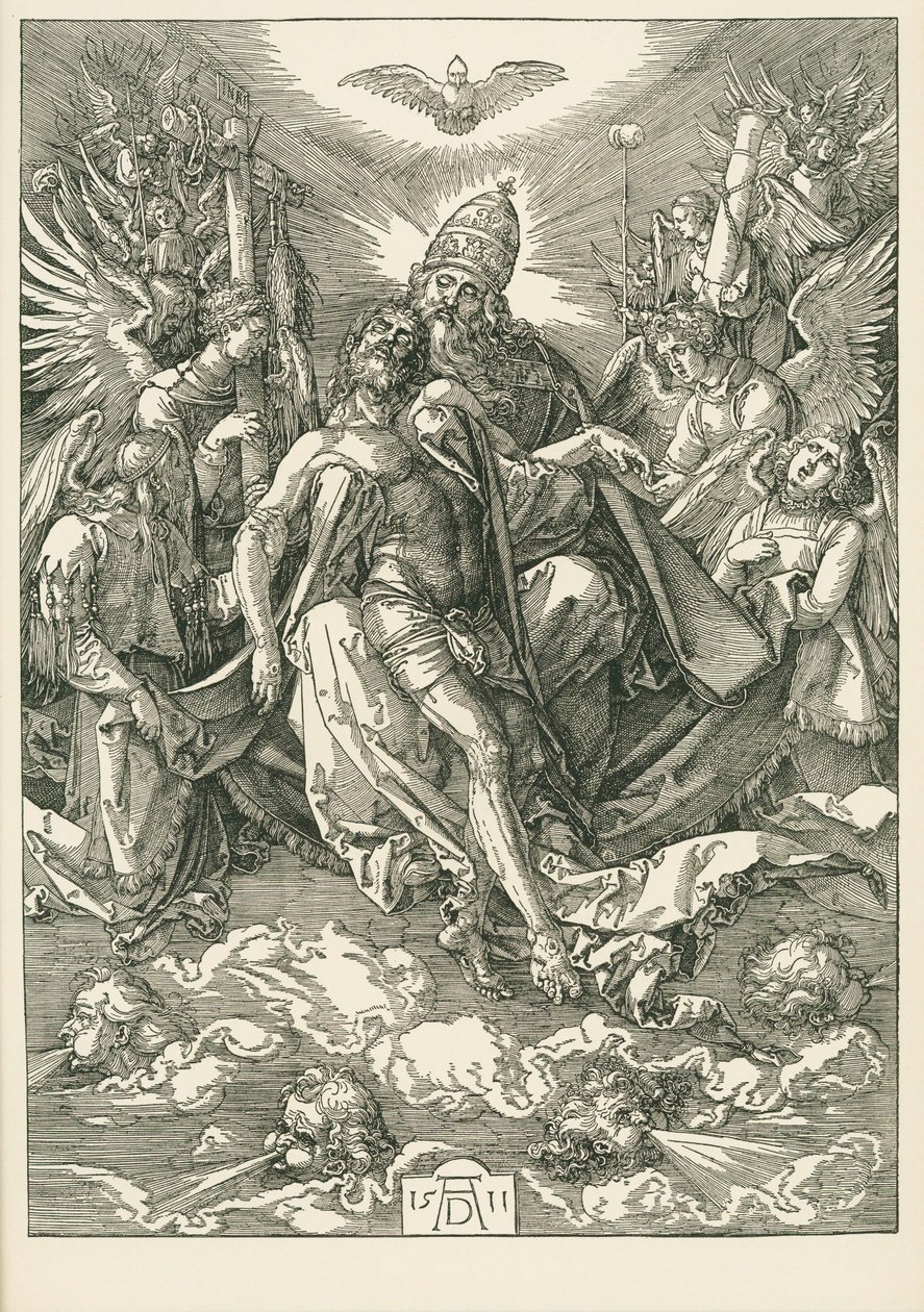 The Holy Trinity by Albrecht Dürer or Duerer
