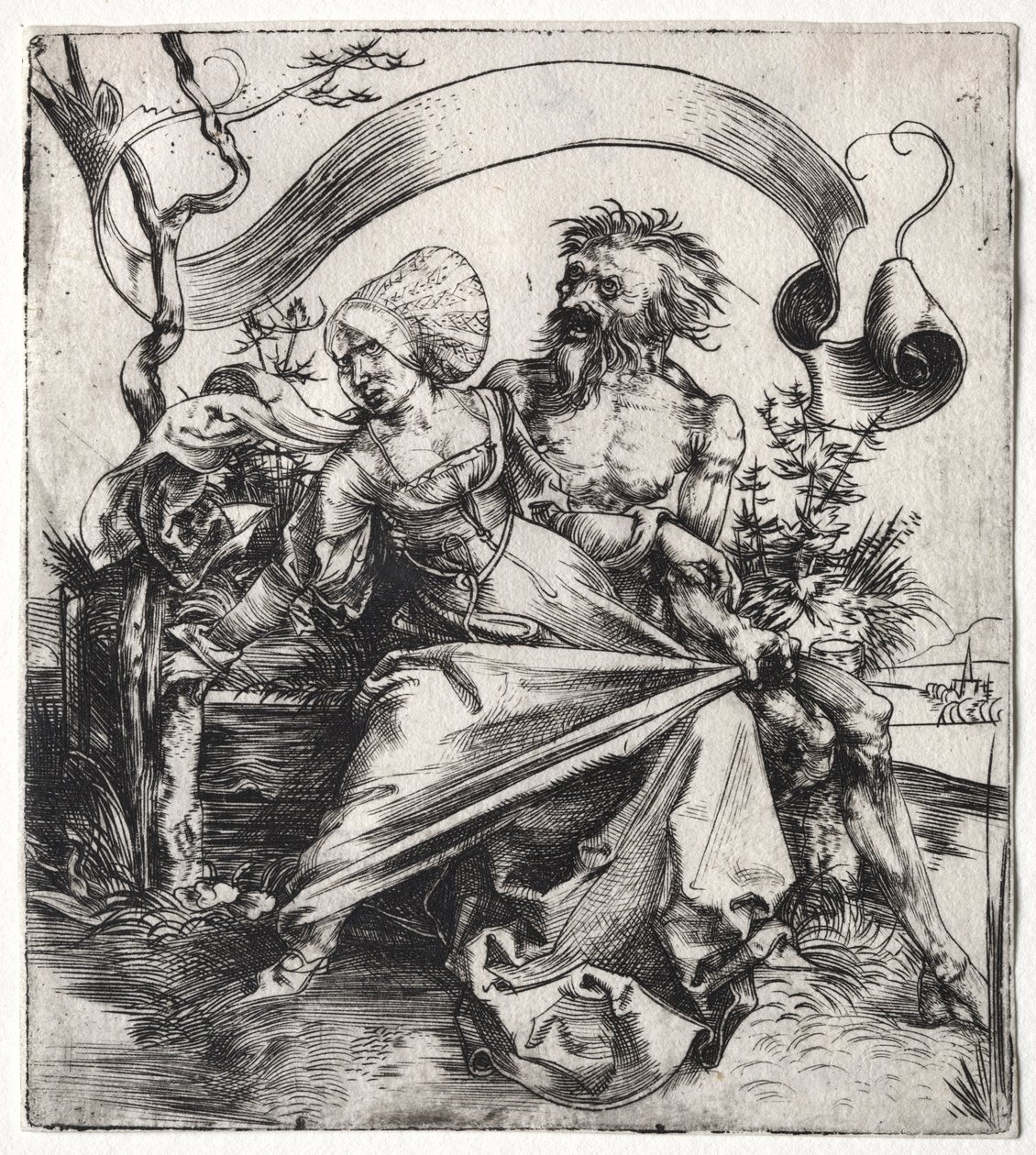 The Ravisher by Albrecht Dürer or Duerer
