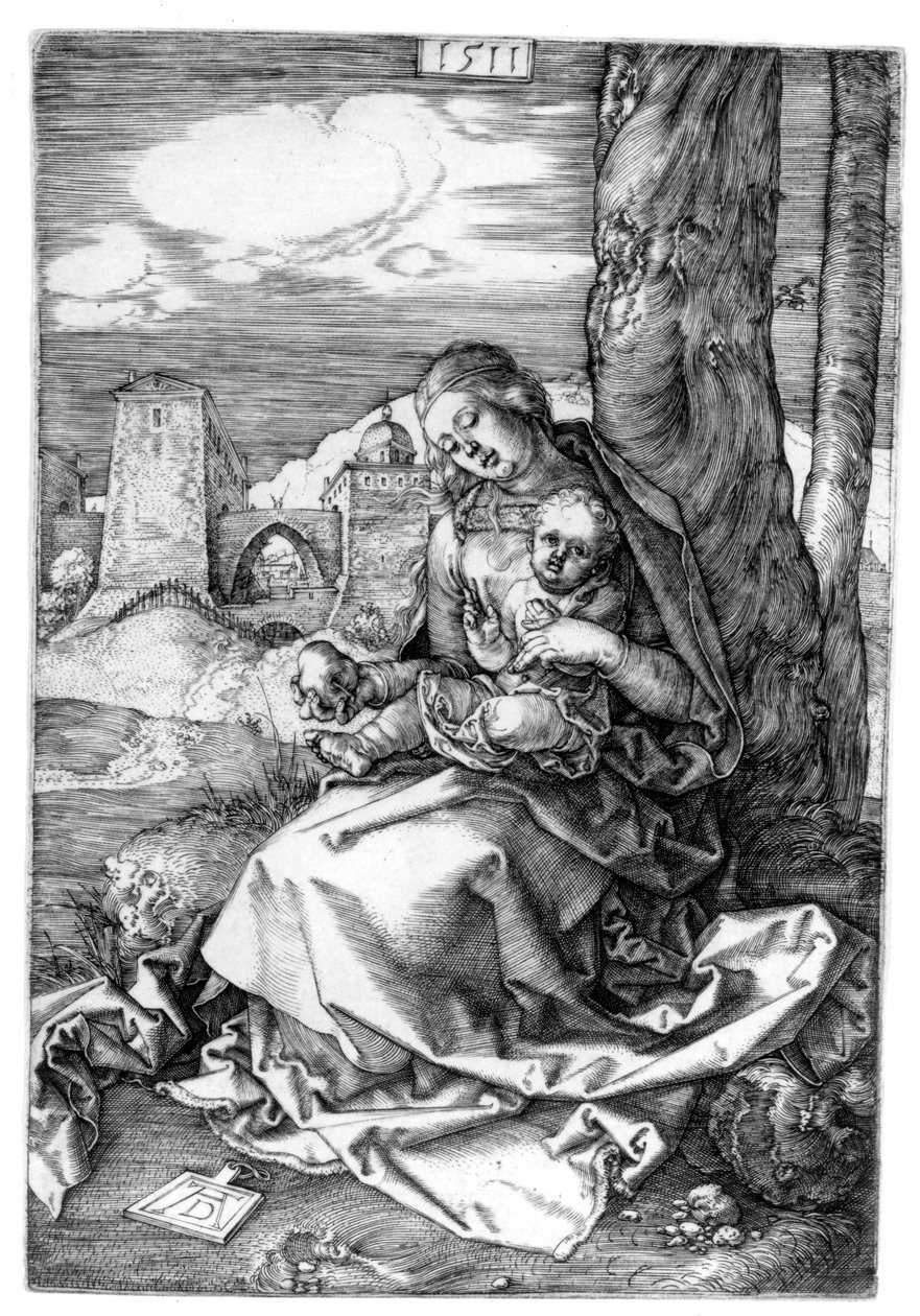 The Virgin and Child with the Pear, 1511 by Albrecht Dürer