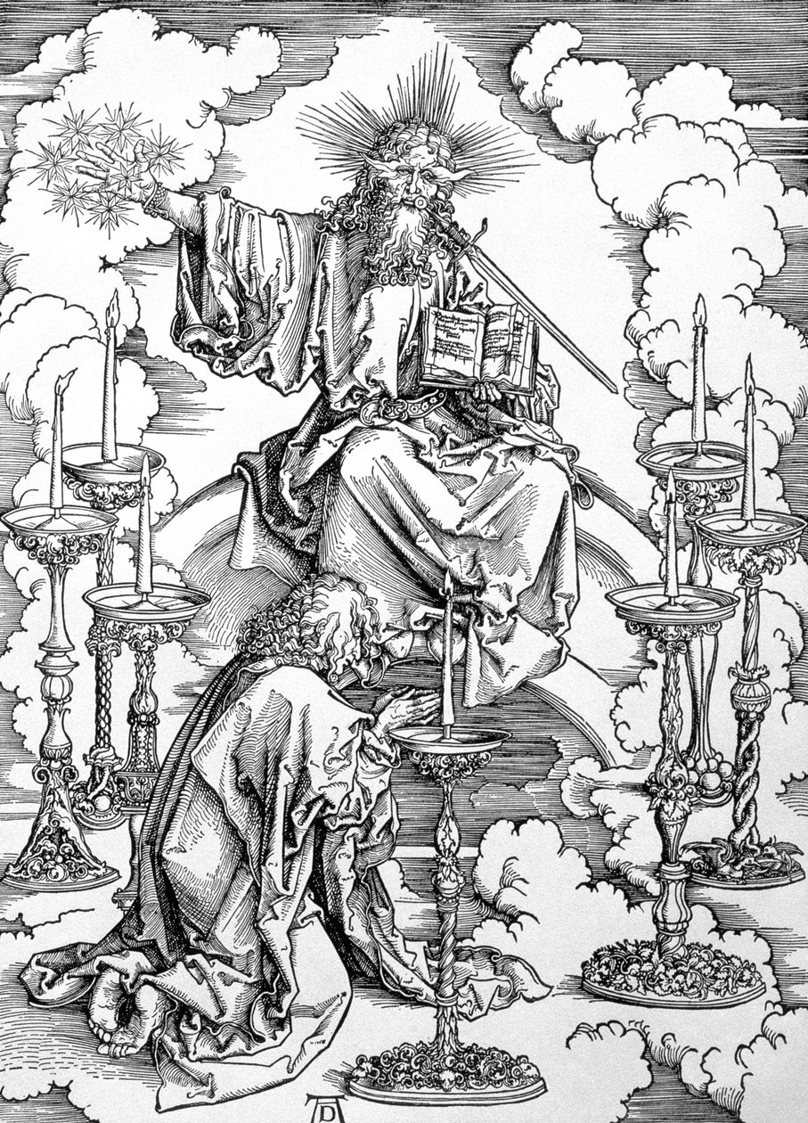 The Vision of The Seven Candlesticks from the 