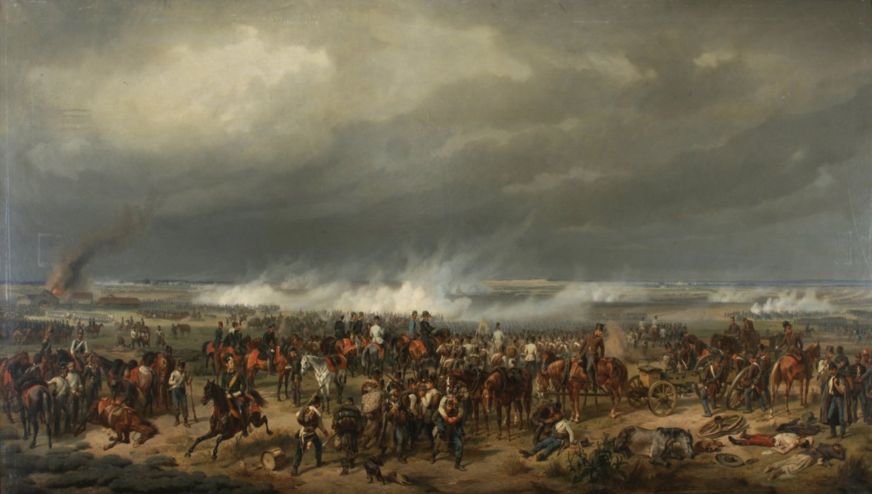 The Battle of Komorn by Albrecht von Adam