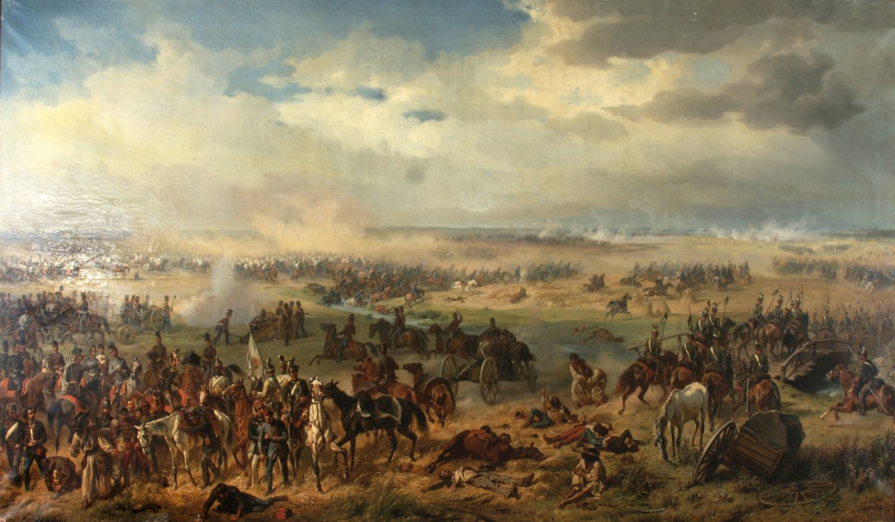 The Battle of Temesvár by Albrecht von Adam