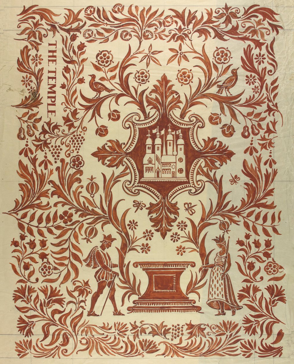 Temple bookcover for Oxford University Press by Alec Hunter