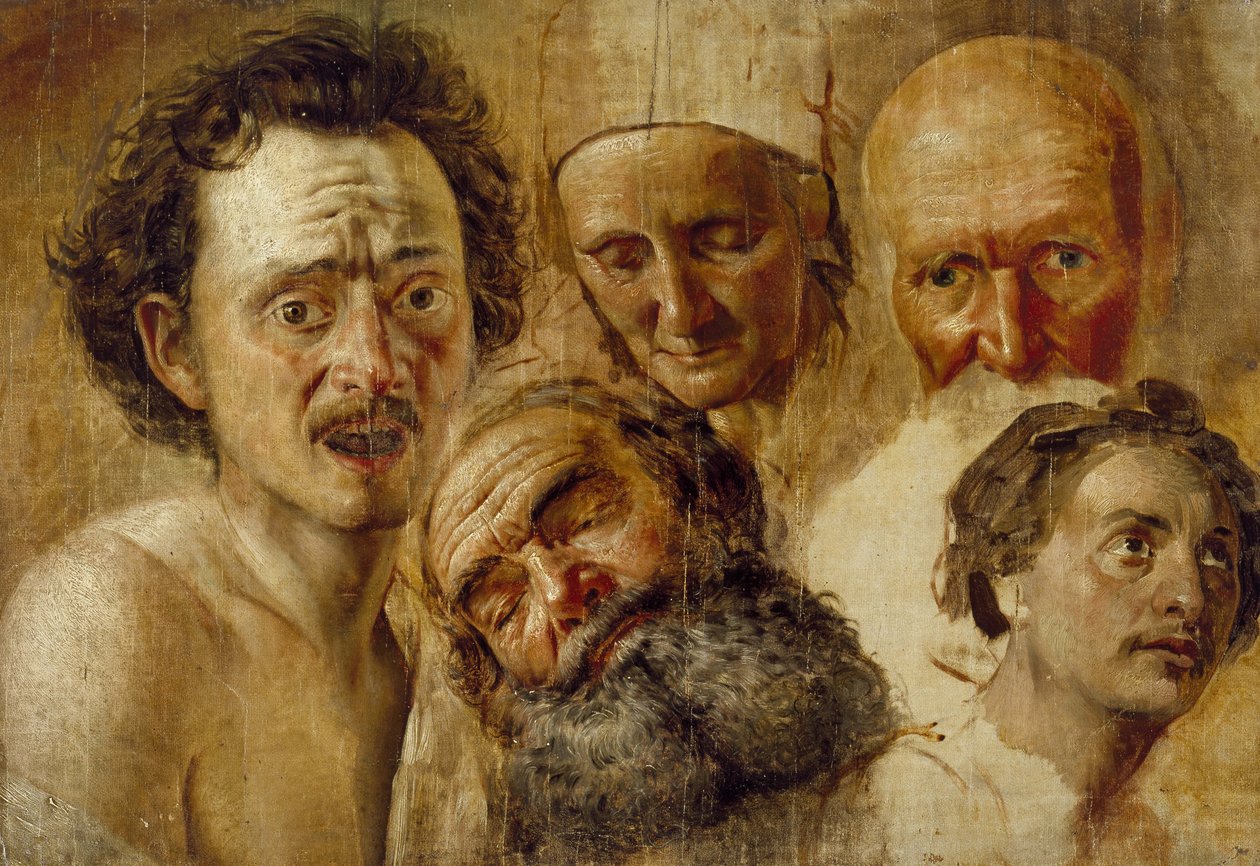 Study of Heads by Aleksandr Andreevich Ivanov