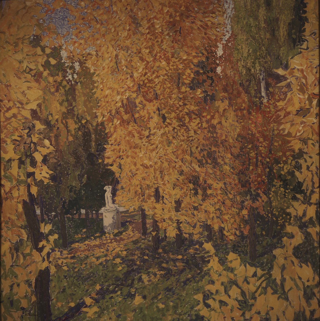Autumn by Aleksandr Jakovlevic Golovin