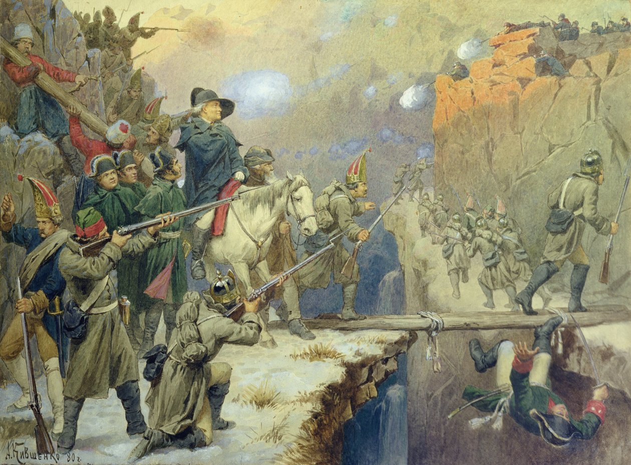Suvorov Crossing the Devil