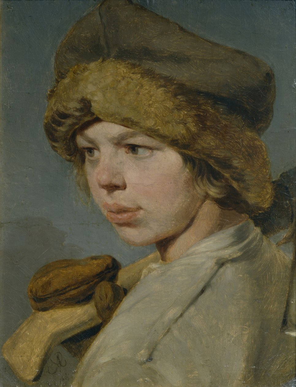Zakharka, 1825 by Aleksei Gavrilovich Venetsianov