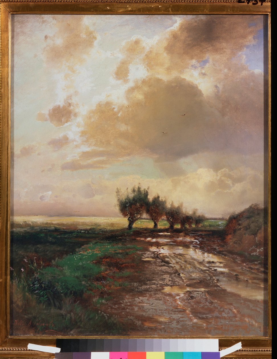 Country Road by Alexei Kondratjewitsch Sawrassow