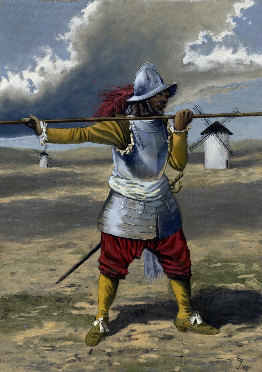 A tercio, pikeman of the Spanish infantry between 1534 and 1704 by Alessandro Lonati
